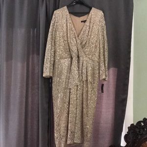 Sequin evening dress! Classy!! Size 20 never worn!